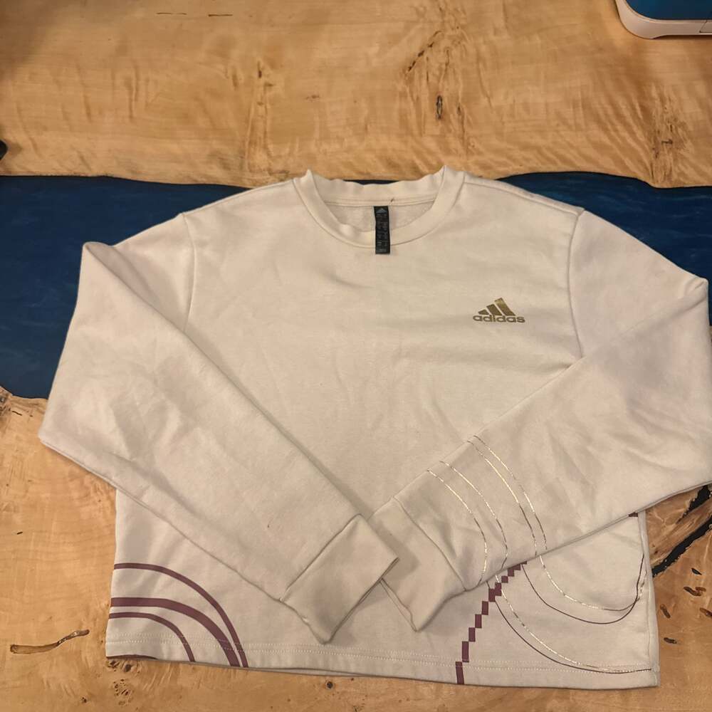Adidas Taupe Crop Size S